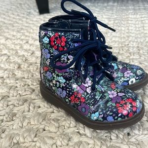 Next doc marten style floral boots